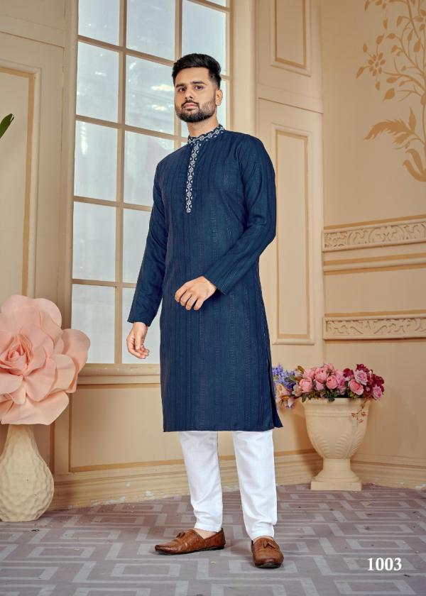 Royal Man 1001 Cotton Kurta With Payjama Collection